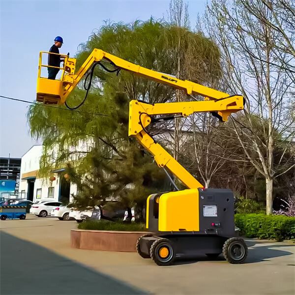 Leddbomløft med dieselkraft